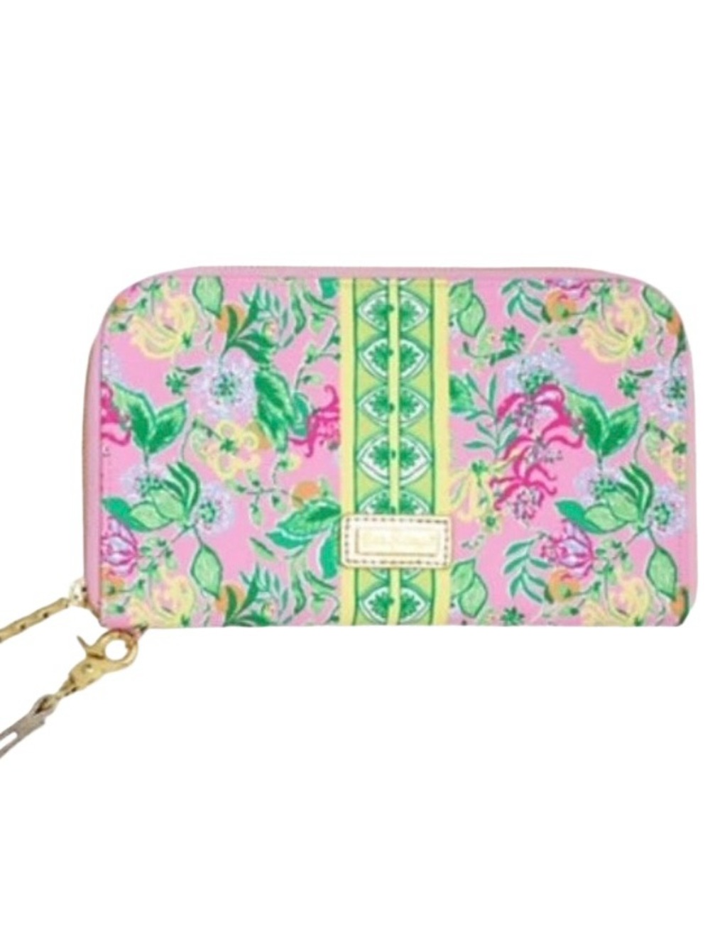 Lilly Pulitzer Passport Travel Wallet Wristlet Multi Via Amore Spritzer NWT